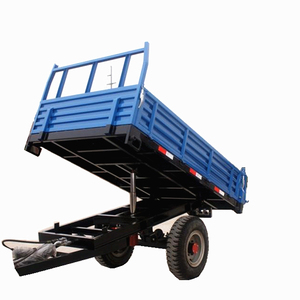 Precio barato, suministro de fábrica, esparcidor de fertilizante agrícola, Tractor de remolque, remolque basculante hidráulico, Tractor de remolque agrícola - Product Image 3