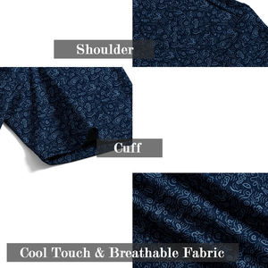 Camisetas de Golf Personalizadas de Fábrica con Logotipo, Ropa Deportiva Transpirable, Anti-UV, Ecológica, que Absorbe la Humedad, Camisetas Polo de Golf Estampadas para Hombre - Product Image 4