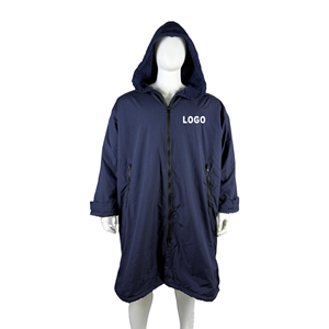 <b>Waterproof</b> <b>Changing</b> Poncho <b>Robe</b> Windproof Swimming Coats Custom logo Long Sleeves <b>Waterproof</b> <b>Changing</b> <b>Robe</b> for Adults Kids - Product Image 6