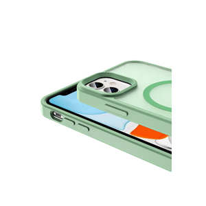 Coque en silicone mat premium compatible MagSafe pour iPhone 11, protection souple en TPU, styles tendance - Modèles A34 A24 A22 - Product Image 5