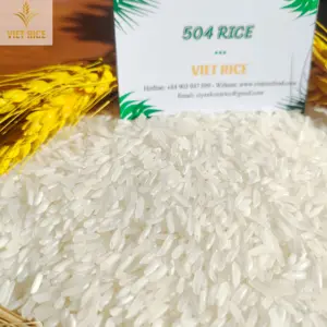 504 Arroz Branco De Grão Longa 5% Quebrado Da Fábrica Do Vietnã Para A Exportação