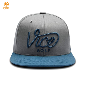 Vente en gros OEM ODM casquettes de baseball structurées personnalisées 6 panneaux 2D 3D Logo brodé à bord plat hommes femmes casquettes casquettes de sport à la mode 2025 - Product Image 1
