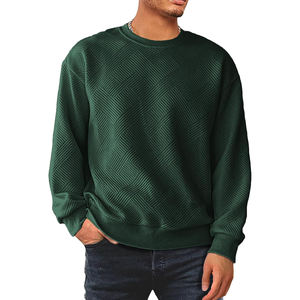 Sudadera con capucha de gran tamaño personalizada para hombre, jersey de hombro caído de algodón pesado, diseño de ropa urbana - Product Image 1