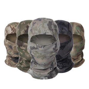 Pasamontañas de camuflaje con logotipo personalizado, casco de cara completa, esquí, bicicleta, ciclismo, cubierta para la cabeza, bufanda, gorra Airsoft para hombre - Product Image 5