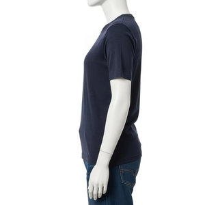 Camisetas de Punto con Cuello Redondo, Tejido de Algodón Antiencogimiento, Transpirable, Ropa Casual para Hombre y Mujer, Comodidad Diaria, Ropa de Moda - Product Image 4