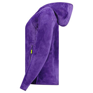 Veste en polaire à capuche zippée décontractée respirante et tendance pour femmes, élégante, douce, isolée, chaude, vêtements décontractés pour femmes - Product Image 4