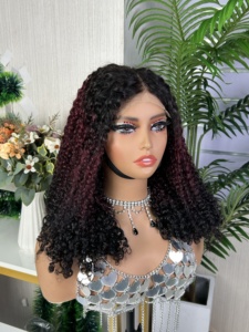 100% Raw Human Hair High Density 5*5 <b>pixie</b> <b>wig</b> lace frontal <b>wig</b> - Product Image 5