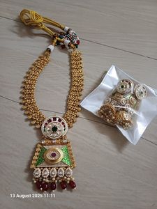 เครื่องประดับทองเหลืองทำด้วยมือเครื่องประดับทองเหลืองวินเทจเครื่องประดับ - Product Image 3