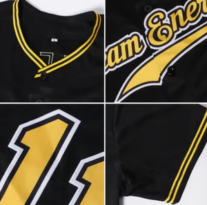 Venta al por mayor barato personalizado 100% poliéster béisbol Jersey diseño personalizado béisbol camiseta transpirable impreso técnicas disponibles conjuntos - Product Image 4