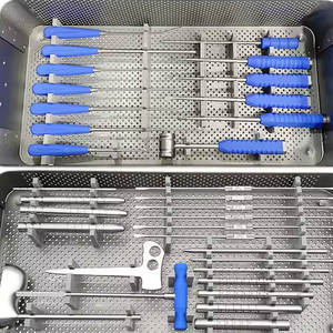 Juego de instrumentos de columna vertebral M.A SIDDIQUE INTERNATIONAL Instrumentos endoscópicos unilaterales con estuche Instrumento de columna vertebral autoclavable - Product Image 2