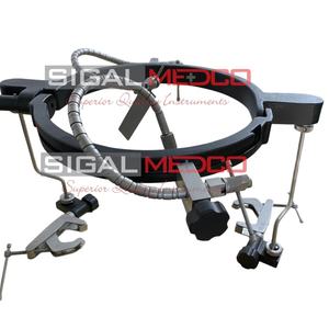 Pinces crâniennes chirurgicales SIGAL MEDCO en acier inoxydable allemand, repose-tête en gel, instruments de neurochirurgie manuels à trois points Mayfield - Product Image 5