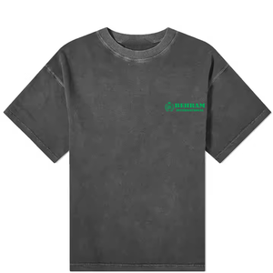 เสื้อยืดผู้ชายคุณภาพสูงรักษ์โลกทรงโอเวอร์ไซส์ ผ้าฝ้าย 100% น้ำหนัก 200 กรัม พิมพ์ลายดิจิทัล ขายส่ง/รับผลิตตามสั่ง สินค้ามาใหม่ - Product Image 4