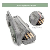 Sac étanche pour baguettes de billard, 1 pièce, étui de transport pour queue de billard, bretelles personnalisées, étui rigide pour queue de billard