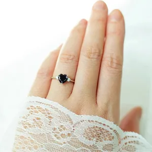 Tishya Diamond 925 <b>Sterling</b> <b>Silver</b> 2.50 Ct Moissanite Bridal <b>Ring</b> <b>Set</b> with Gold Plated Option - Product Image 2