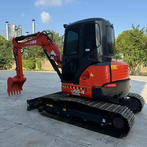 Mini-excavatrice Kubota U50-4 5T d'occasion, petite taille, d'origine japonaise.  Kubota U50, U55, KX163, KX165, KX155, KX183 d'occasion. - Product Image 6