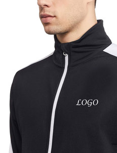 Vente en gros Ensemble de joggings pour homme Survêtement décontracté à manches longues et fermeture éclair complète Survêtement 2 pièces Vêtements de sport et de gymnastique pour hommes - Product Image 6