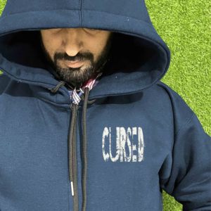 100% Cotton Blended Full Zipper Street Oversize Zipper Hoodies Men Winter Wear Embroidered Logo Plus Size <b>Thick</b> <b>Fleece</b> Printed - Product Image 4