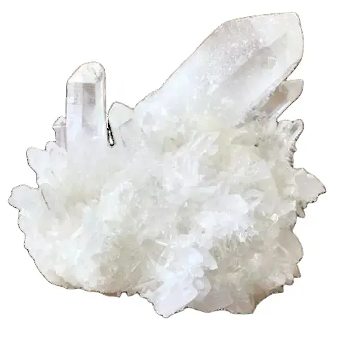 Cheap Prices Natural Clear Quartz Crystal Raw Rough Cluster For Multi Purpose Uses By Indian Manufacturer