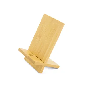Support de smartphone en bambou personnalisé par Fred Desk Organizer Gadget - Product Image 1