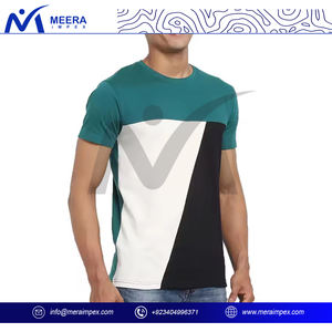 เสื้อยืดฤดูร้อนผู้ชายผ้าฝ้าย 100% ลายแขนสั้นระบายอากาศแห้งเร็วเสื้อยืดคอกลมคลาสสิกยิมออกกำลังกายกีฬาลำลองสตรีทแวร์ - Product Image 3