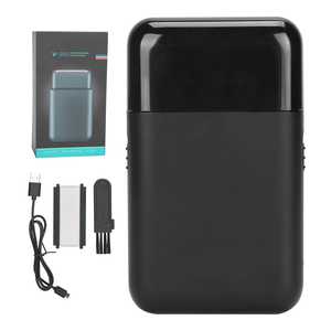 Rasoir électrique portable pour hommes, rechargeable par USB, rasoir à sec avec tondeuse de précision, rasoir rotatif pour le visage et tondeuse à barbe - Product Image 3