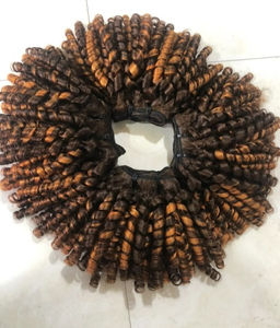 Mèches péruviennes 100% naturelles, cheveux humains, frisés, bouclés, faux cheveux, Extensions de cheveux - Product Image 1