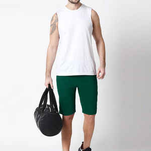 Pantalones cortos holgados finos de verano 2025 para hombre, pantalones cortos deportivos informales con cordón, pantalones cortos de playa simples de Color sólido, servicio OEM al por mayor - Product Image 6