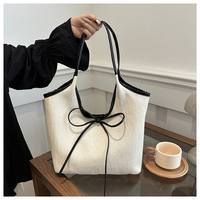 Sac à bandoulière vintage en toile pour femme, sac fourre-tout, sac décontracté tendance, grande capacité, sac de transport quotidien, logo personnalisé, OEM ODM, usine