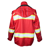 Veste de travail Softshell imperméable et réfléchissante haute visibilité en toile pour le printemps 2025 – Vêtements de sécurité pour la construction (vente en gros)