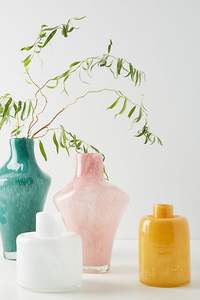 Jarrón de Resina Transparente con Diseño Moderno y Premium, Estilo Nuevo, Color Verde, con Lazo de Flores, para Decoración del Hogar, Bodas y Oficinas - Product Image 2