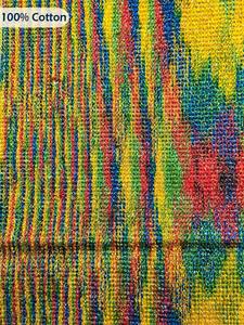 High Quality 100 Percent Cotton Jacquard Fabric 470GSM with Ethnic Patterns Ideal for <b>Towels</b> Traditional Wear & Fashion Garments - Product Image 6