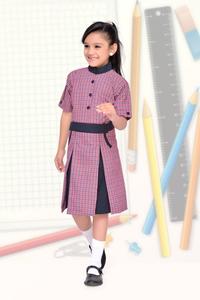 ชุดนักเรียนเด็กผ้าฝ้ายคุณภาพสูงแบบ unisex พร้อมสีและขนาดที่ปรับแต่งได้โดยผู้ส่งออกชาวอินเดีย - Product Image 2