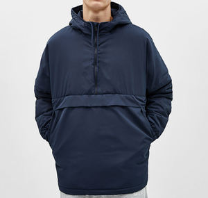 Chaquetas cortavientos Anorak tejidas con media cremallera personalizadas para hombre con cuello levantado transpirable impermeable estilo callejero SAMMY WEARS - Product Image 3