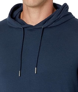 เสื้อฮู้ดผู้ชายผ้าฝ้าย100% แบบกำหนดเองซิป100% แบบเรียบ - Product Image 6