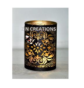 Z N Creations Bougeoir votif en tôle de fer fait à la main Décoration intérieure et extérieure Conception économique en métal directement de l'Inde - Product Image 6