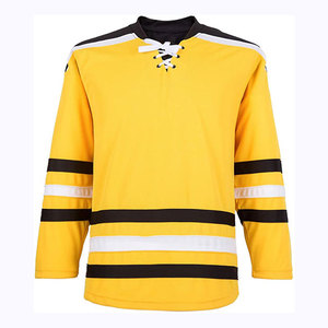 เสื้อและเสื้อใส่ได้ทั้งชายและหญิงผ้าโพลีเอสเตอร์100% ป้องกันแบคทีเรียระบายอากาศได้ดีเป็นมิตรกับสิ่งแวดล้อมออกแบบได้ตามต้องการสำหรับฮ็อกกี้น้ำแข็ง - Product Image 6