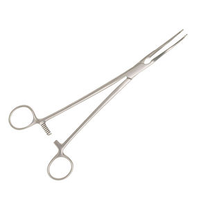 Pinza de Pedículo Renal Guyon de 23.5 cm, Instrumento Quirúrgico de Acero Inoxidable de Grado Quirúrgico para Uso Vascular y Urológico - Product Image 5