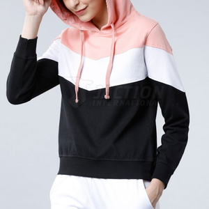 Servicio OEM, Impresión de Logotipo Personalizado, Sudaderas Transpirables de Invierno para Mujer, con Logotipo en la Parte Delantera, Color Personalizado, Venta al Por Mayor - Product Image 3