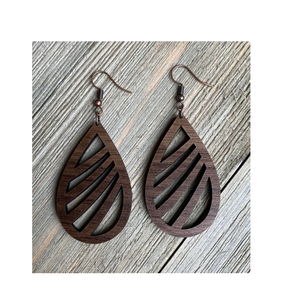 Fête de réception Boucle d'oreille en bois bijoux à usage quotidien bonne qualité design de luxe meilleur design Fabriqué en Inde - Product Image 5