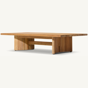 Table rectangulaire en teck, style moderne, idéale pour l'extérieur, durable, en promotion. - Product Image 2