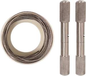 Scie à main vétérinaire et de camping Scie à fil durable avec poignées Outil polyvalent à prix compétitif de gros - Product Image 1