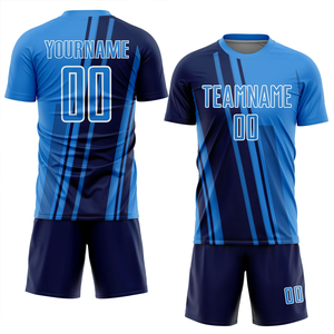 Uniforme de football uni respirant sublimé personnalisé pour les hommes dernière conception de maillot de football Slim Fit porter accepte le service OEM - Product Image 4