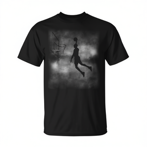 เสื้อยืด Slam Vision Basketball Dunk Silhouette Sportswear เสื้อยืดโปรโมชั่น Vision - Product Image 2