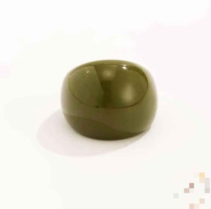 Anneaux en résine acrylique, forme ronde, faits à la main, anneaux d'amour, bijoux de fête pour femmes, vente en gros au meilleur prix - Product Image 2