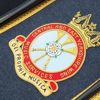 Écharpes d'uniforme d'officier en gros 100% Écharpes de cérémonie brodées à la main