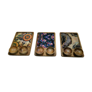 Bandeja con forma de Tringle para pares pequeños y grandes, diseño de moda a la moda, personalizada, gran oferta, fabricante y exportación - Product Image 3