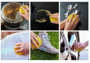 น้ํายาทําความสะอาดอเนกประสงค์และน้ํายาขัดผิว ECOCERT กลิ่นเลมอนมิ้นต์แบบโปแลนด์ Pierre d'Argent ย่อยสลายได้ตามธรรมชาติผลิตในฝรั่งเศส - Product Image 4