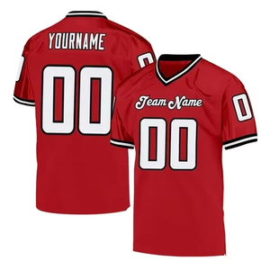 Camiseta de Fútbol Retro Clásica de Secado Rápido de Primera Calidad, Jersey Americano Vintage, Uniforme Masculino, Colores Personalizados - Product Image 4