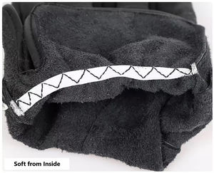 Bon fabricant Gants de moto pour hommes sur mesure, gants de moto en fibre de carbone anti-rides et de haute qualité. - Product Image 5