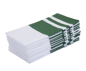 100% coton serviette brodée personnalisable faite à la main style carré vintage réutilisable pour la maison ou l'avion ensemble de 12 - Product Image 3